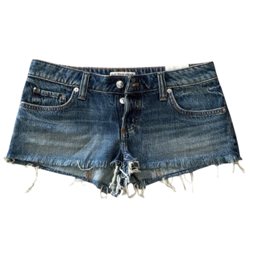 We The Free Denim Fresno Micro Cut Off Shorts - Picture 5 of 11